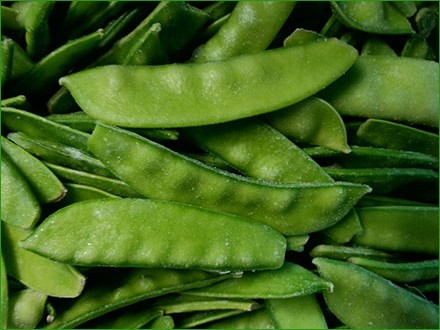 frozen snow peas