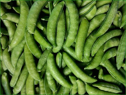 frozen sugar snap pea